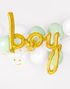 Boy - Gullullfarget Folieballonger 30 cm