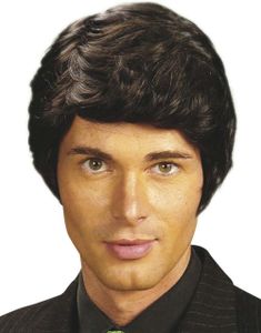 Daimian Wig - Svart Parykk