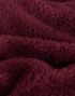 Snug Rug Sherpa Fleece Pledd i Burgunderrød