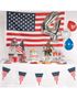 10 stk American Party Papirtallerkener 23 cm