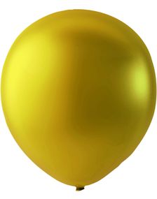 50 stk 30 cm - Gullfarget Metallisk Ballonger