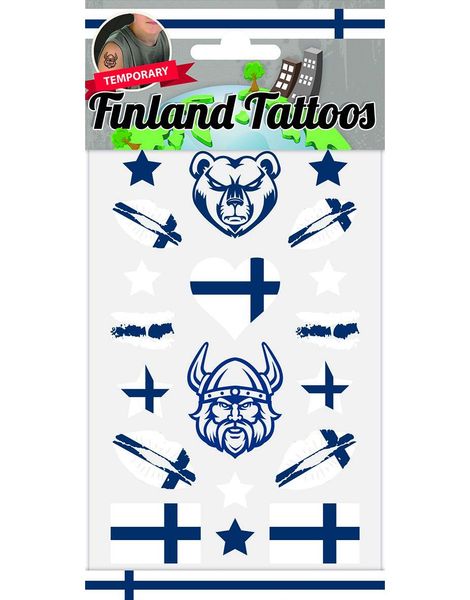 Finland - Midlertidige Tatoveringer