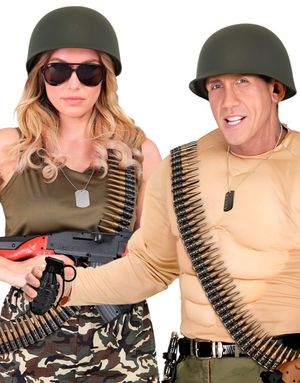 Militær Kostymesett - 3 Deler