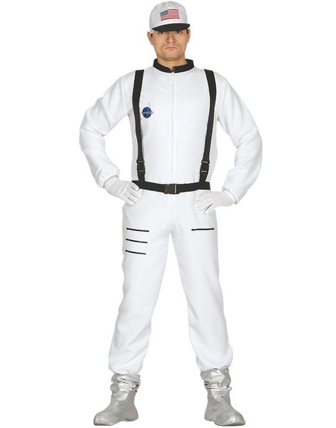 Mannlig Astronaut Kostyme