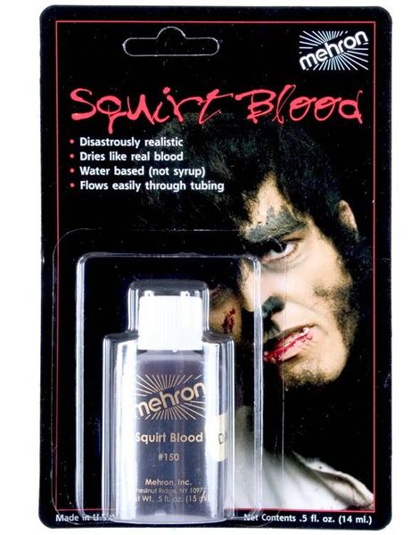 Performance Squirt Blood Dark Venous - 14 ml Mehron Profesjonelt Blod