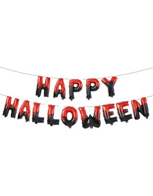 Happy Halloween Folie Ballong Skrift