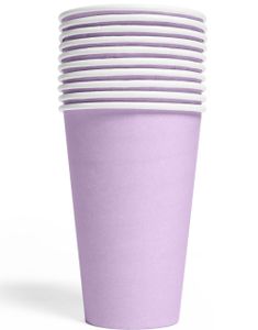 10 stk Lavendel Pappkrus 350 ml