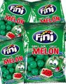 12 stk Poser med Fini Fizzy Watermelon / Fini Vannmelon Tyggegummi - Hel Eske 960 gram