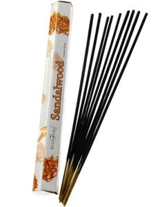 Sandalwood - 20 stk Stamford Hex Røkelsespinner