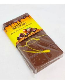 Sweet Gate Håndlaget Dubai Sjokolade med Nutella 210 gram