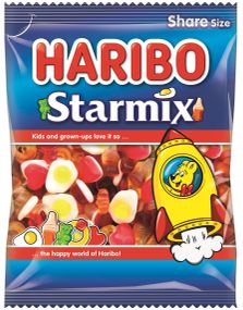 Haribo Stjerne Mix 140 gram 
