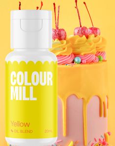 Colour Mill Gul Oljebasert Matfarge - 20ml