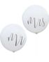 Mr og Mrs - 90 cm Baloonger