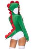 Comfy Yoshi inspirert Romber med Hette og Hale