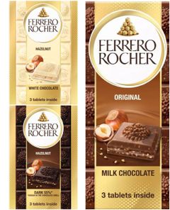 Taste Them All -  Ferrero Rocher Sjokoladeplate - Tre Smaker - Pakketilbud