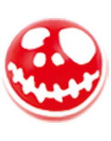 Jack Skellington Head - Rød og Hvit Akrylkule