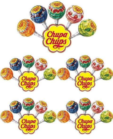 25 stk Chupa Chups Lollipop / Kjærlighet på Pinne