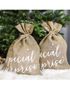 Special Surprise - Brun Strie Julesekk 40x55 cm
