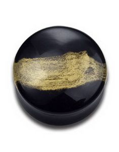 Gold Shadow - Svart Piercing Plugg