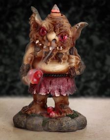 Svamptroll Backflow Røkelsesbrenner 15x9,5 cm