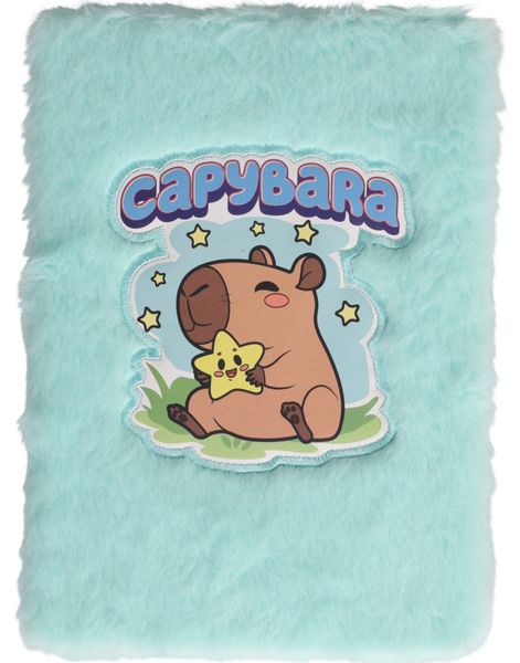 Capybara - Notatbok med Pels