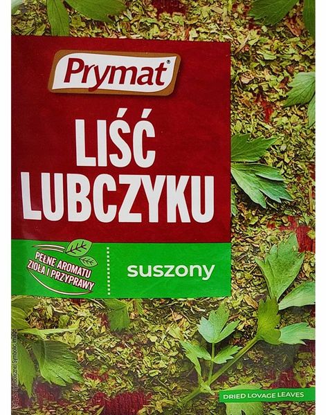 Dried Lovage Leaves - Tørket Løpstikke - Prymat 10 Gram (Polen)