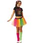 I Love 80s Kostyme til Dame - Strl M