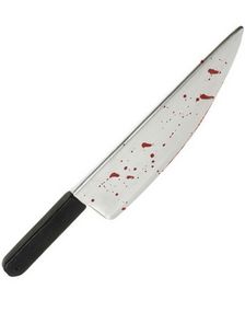 Blodig Slakterkniv - 50 cm