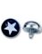 White Star - Svart Dermal Anchor Kule