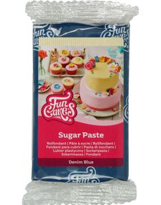 Funcakes Fondant - Denim Blue / Denim Blå 250 gram