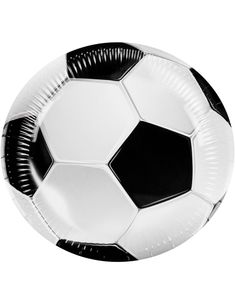 10 stk Papptallerkener 23 cm - Fotballparty