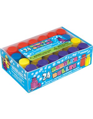 24 stk Flasker med Såpebobler 17,74ml