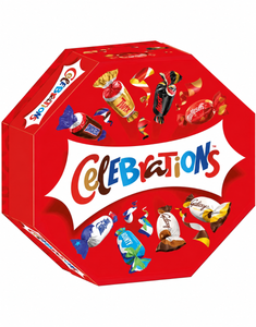Celebrations - Gavepakke med Forskjellige Kjente Sjokolader 340 gram