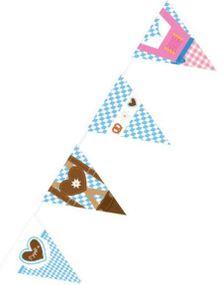 4 meter O'zapft Is Oktoberfestbanner - Bierfest