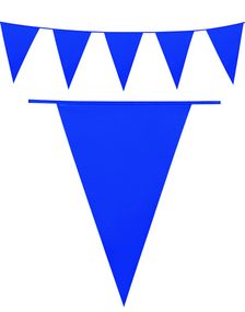 Royal Blått Banner med Store Vimpel Flagg 10 meter 