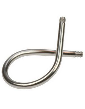 Long curved til 1,6 mm kule 