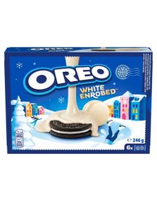 Oreo White Enrobed Box - Oreo Kjeks Dekket i Hvit Sjokolade 246 gram