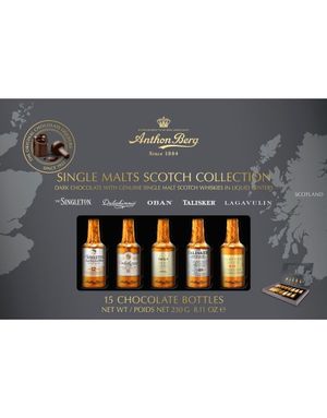 Anthon Berg Single Malts Scotch Collection - Mørk Sjokoladelikør 230 gram