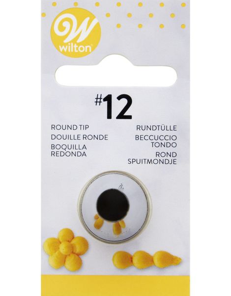 Rund #12 Sprøytetupp - Wilton