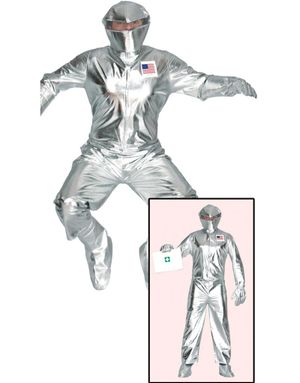 Space Suit - Komplett Astronaut Herrekostyme