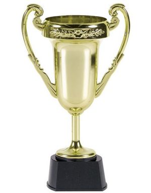 Gullfarget Pokal 23x14 cm