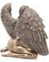 Angel's Passion - Knelende Englefigur i Bronse 17,5 cm