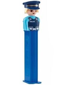 Playmobile Politi Pez-Holder med 2 stk Pez Pakker