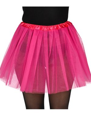 Neon Rosa - Tutu-Skjørt
