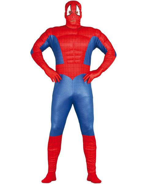 Spiderman Inspirert -Superhelt Herrekostyme 2 Deler