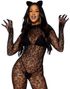 Sexy Leopard Catsuit - OneSize