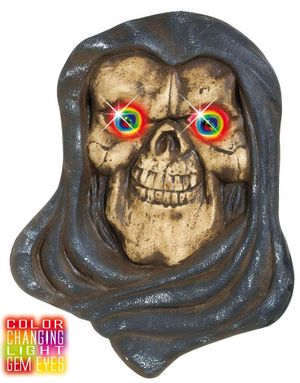 Grim Reaper - Veggdekorasjon med Lys 40 cm