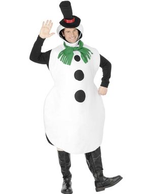 Snømannen Kalle Kostyme Unisex
