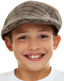 Brun Flatcaps til Barn