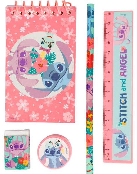 Stitch - Skrivesett (5 Deler)